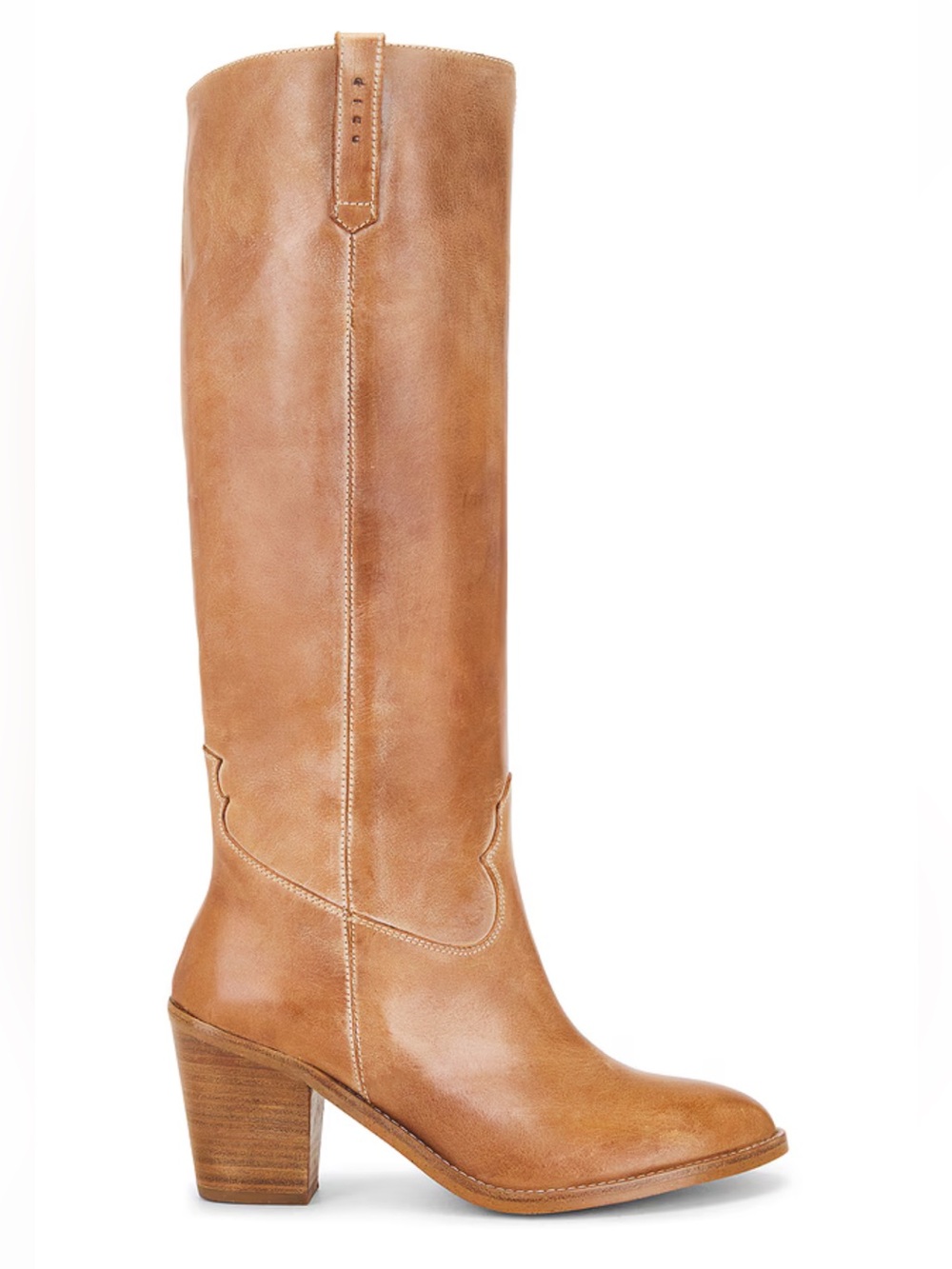 Dico Copenhagen Janie Boots Dark Tan Women's Tall Leather Heeled Revolve 40 9